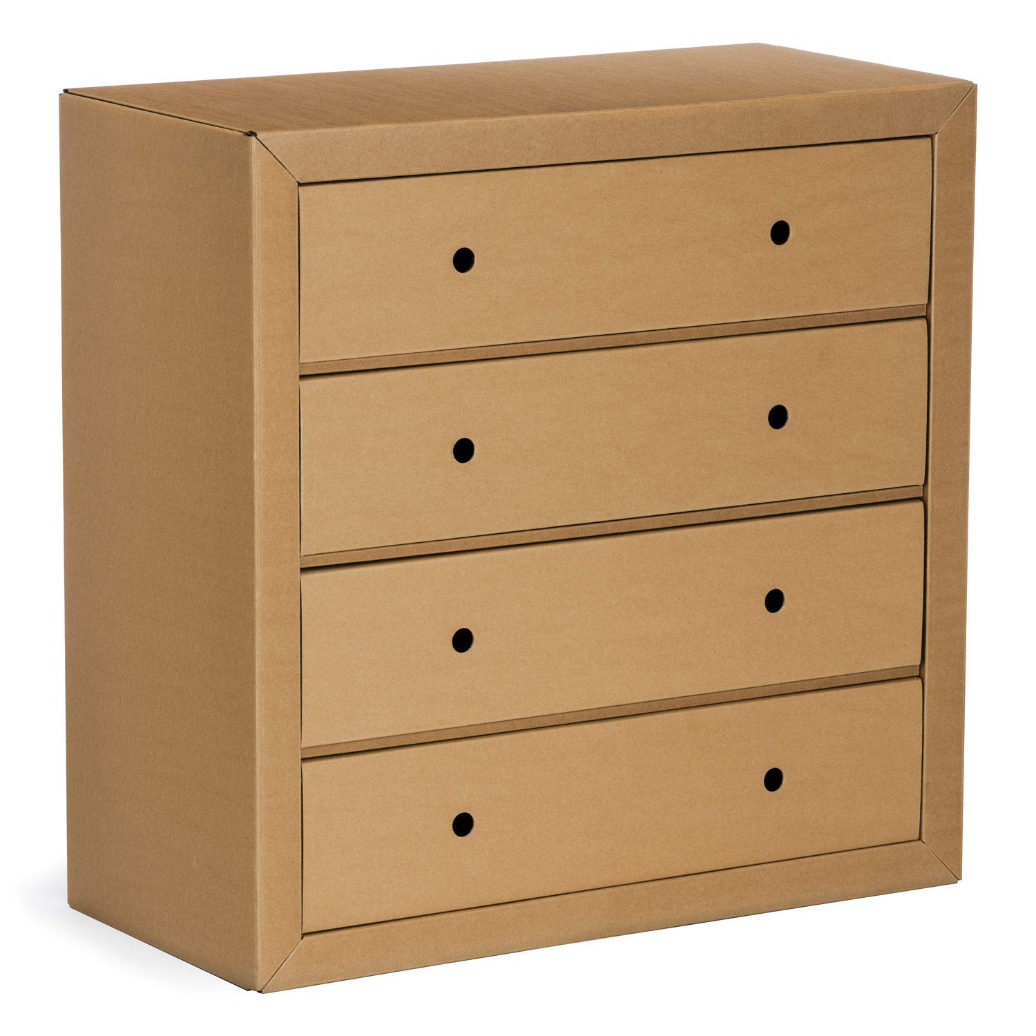 Corrugated Cardboard Chest Of Drawers Rectangular Available In Many