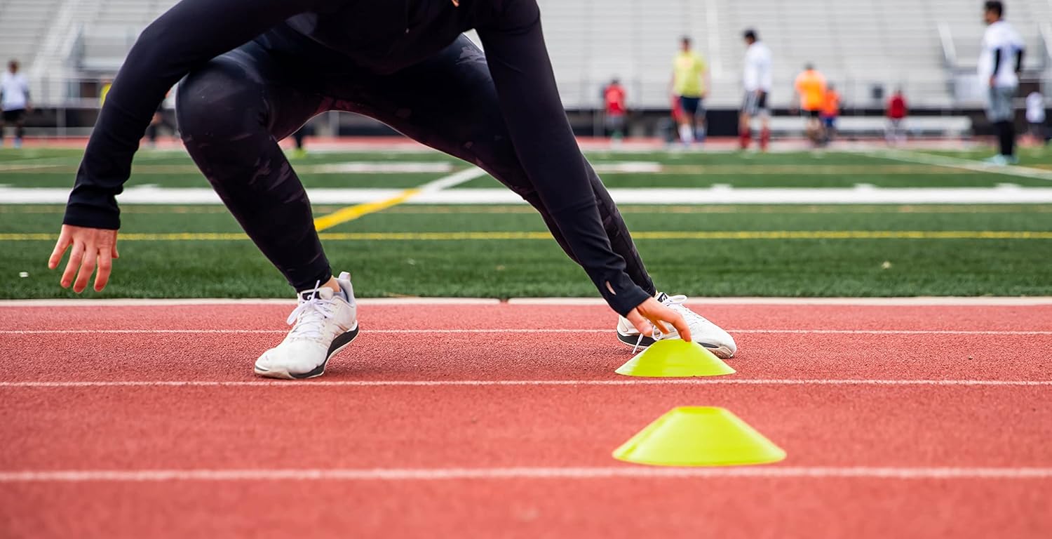 GriddyGear Speed and Agility Training Equipment—Sports Workout Set for Running, Football, Soccer, Hockey, Basketball for Kids, Youth, and Adults—Cones, Ladder, Parachute, etc. : Sports & Outdoors