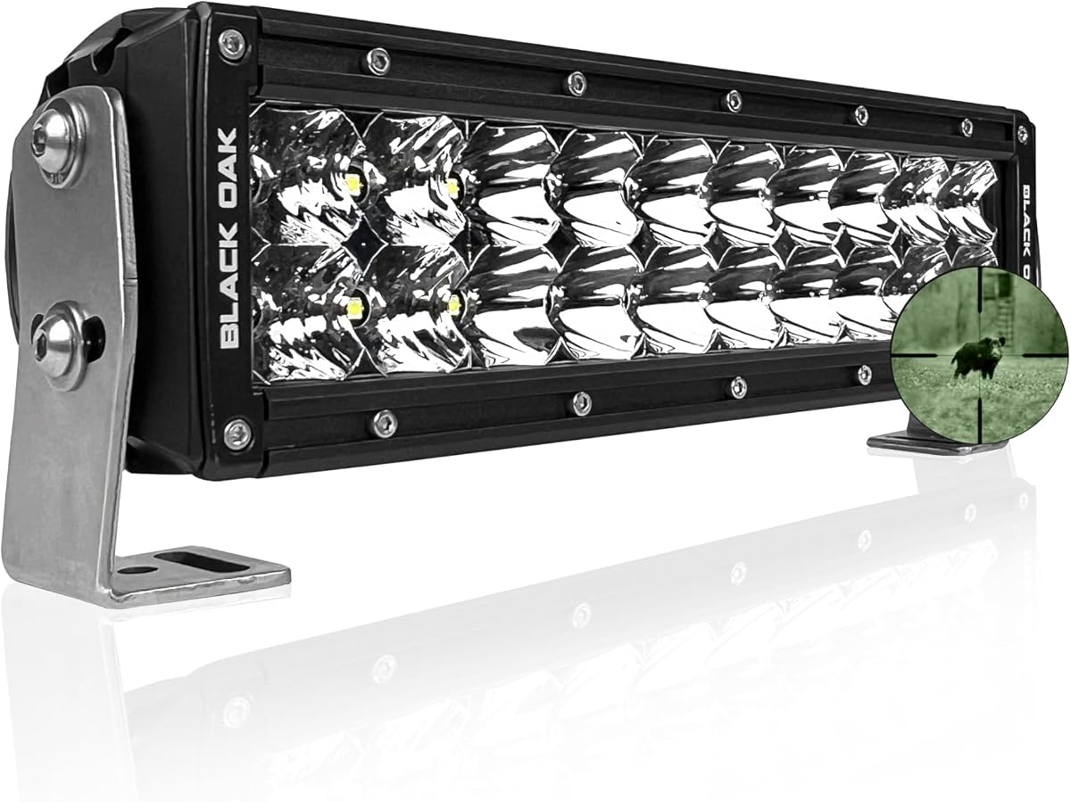 Black Oak 10 Inch Infrared LED Light Bar