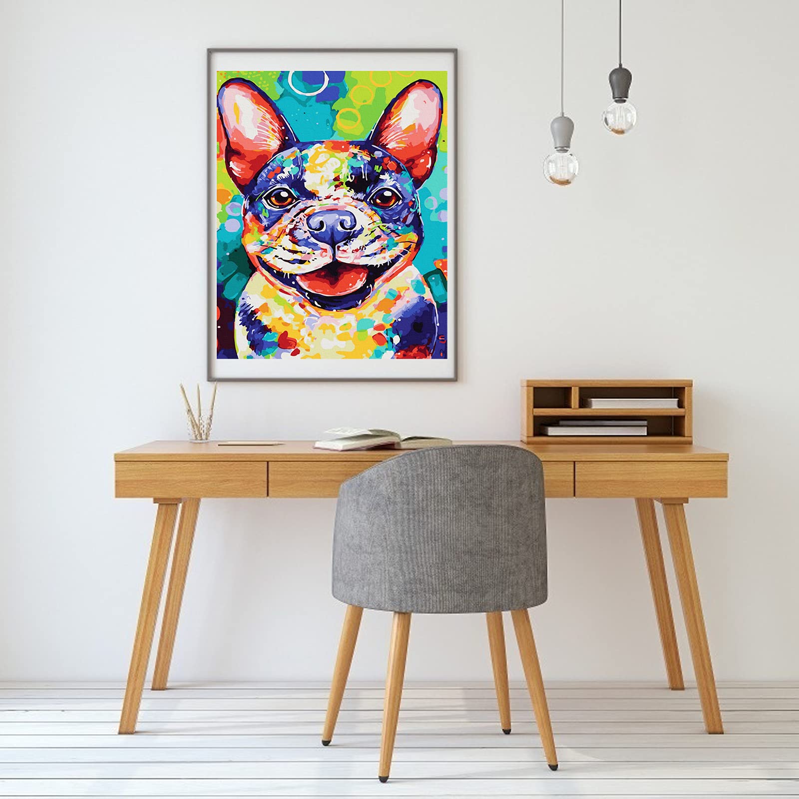 LukFun Paint Di Numeri Per Adulti DIY Pittura Ad Olio Di Numeri Su Tela