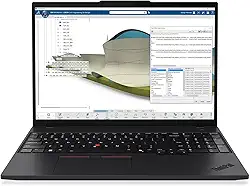Lenovo Laptop ThinkPad P16s Gen 4 com processador AMD Ryzen AI 7 PRO 350, OLED 16 polegadas WQUXGA, tela sensível ao toque 100% DCI-P3, memória DDR5-5600MT de 64 GB, SSD de 1 TB, câmera IR RGB de 5 MP