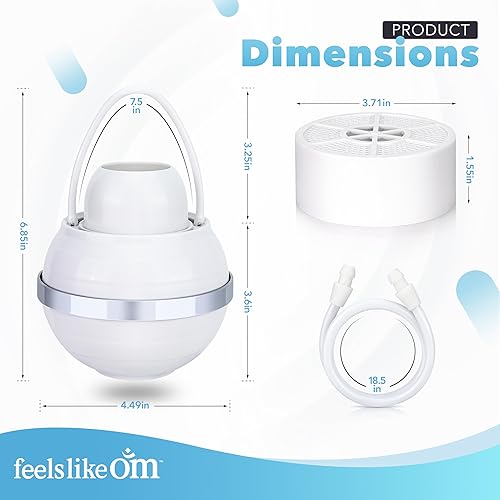 Miniatura 7 de Filtro de agua para bañera  Filtro de baño de filtración de 10 etapas para grifo de bañera  Filtro de agua de bañera  Filtro de baño que reduce el