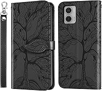 Vista 25 de Funda protectora tipo cartera para Motorola Moto G Stylus 5G 2023, de piel sintética, con tarjetero y cierre magnético, para Moto G Stylus 5G 2023