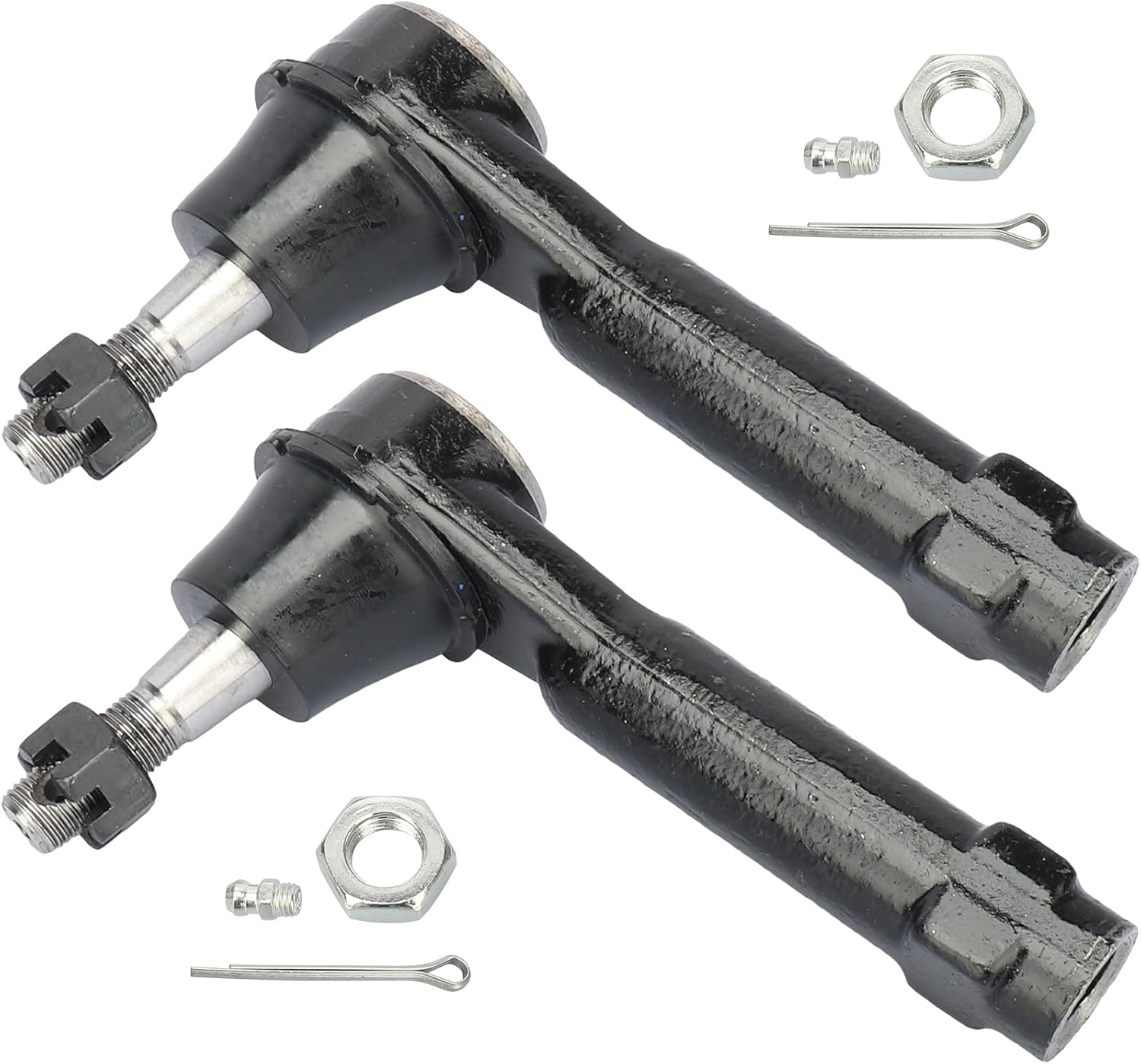 IRONTEK 13Pcs Front Upper Lower Ball Joints Inner Outer Tie Rod Ends Sway Bar Links Idler & Pitman Arm Fit for Chevy Silverado Avalanche 1500 Tahoe for GMC Sierra 1500 for Cadillac Escalade 1999-2007