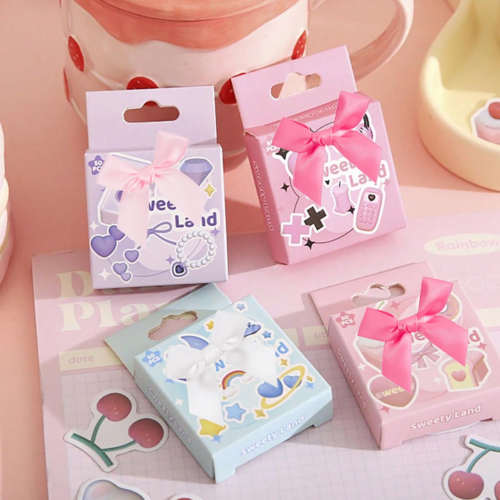 100 stuks kleine satijnen strikken voor bruiloft, Kerstmis, feest, verjaardag, scrapbooking, suikerzakjes, doop, strooidecoratie, doe-het-zelf, naaien, haaraccessoires