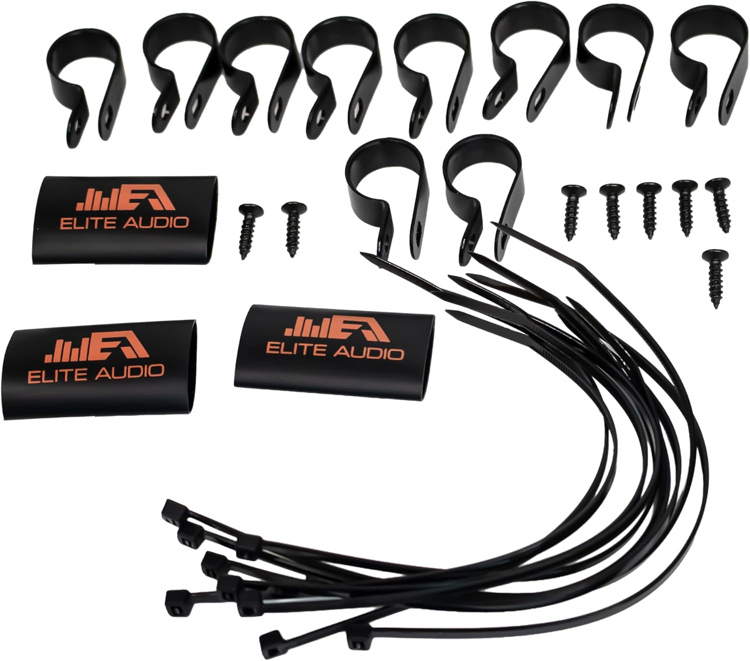 Elite Audio EA-PROK0-BIG3 0 Gauge Big 3 Upgrade Amp Wiring Kit - 4000W, Full Spec OFC