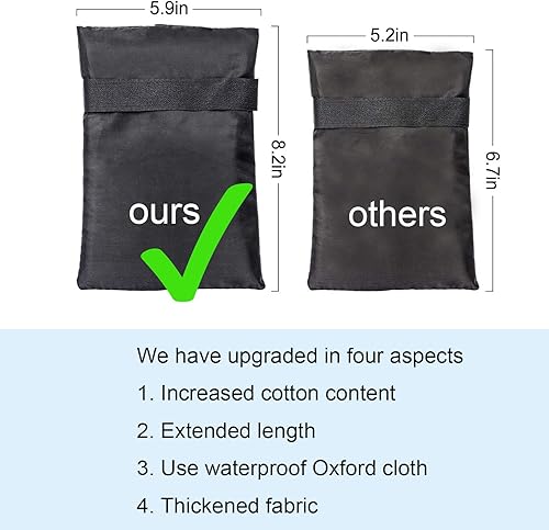 Miniatura 6 de Fundas de grifo para exteriores para invierno, calcetines de grifo para protección contra la congelación, cubierta exterior de grifo para