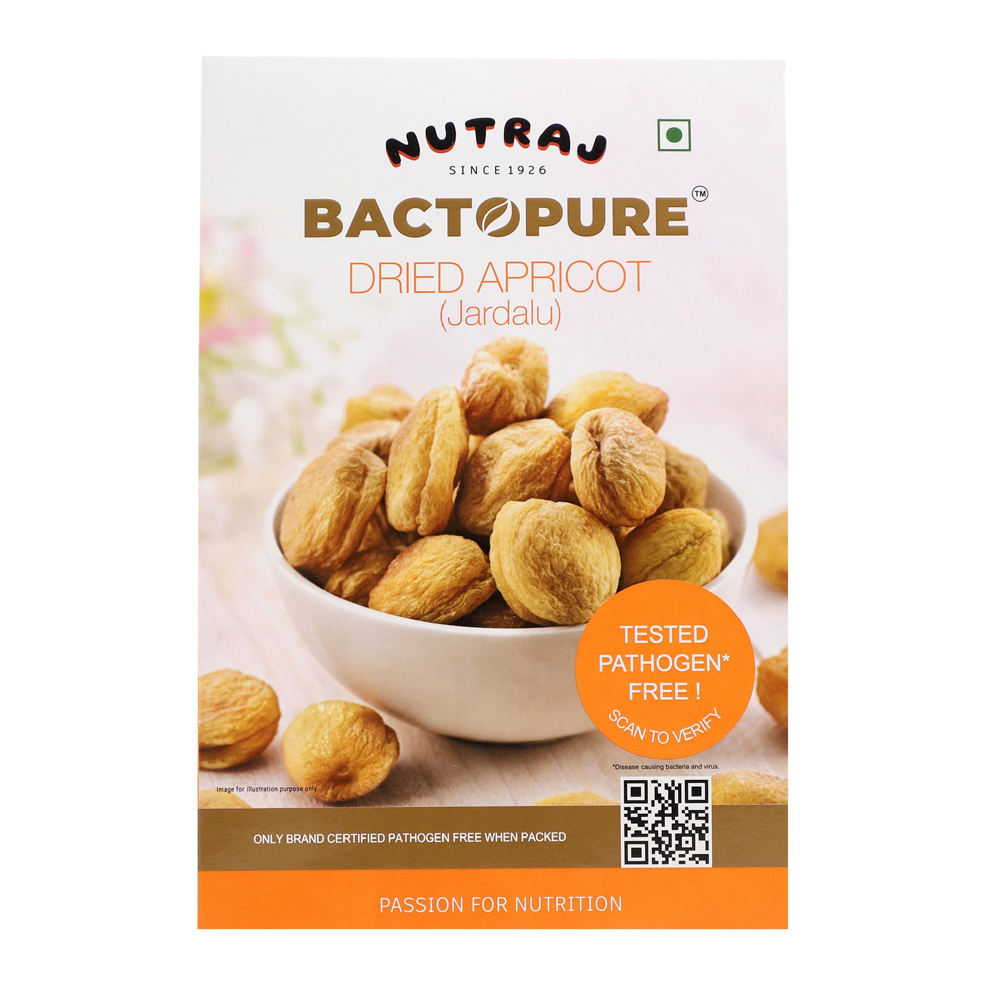 Nutraj Bactopure Dried Apricots 250 grams | Pathogen Free 100% Natural And Premium (B0CKVYDGZ8) Amazon Price History, Amazon Price Tracker
