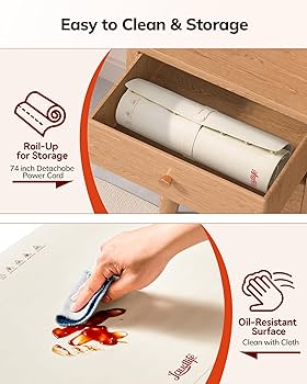 Amazon | 食品保温プレート 電気保温トレイ Laudlife 多機能食品断熱