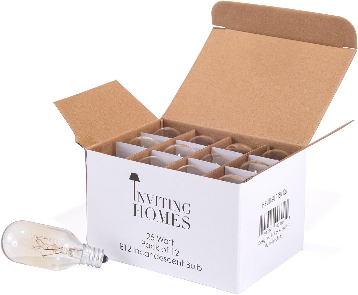 12 Pack of 25W Watt Himalayan Salt Lamp Bulb Replacement