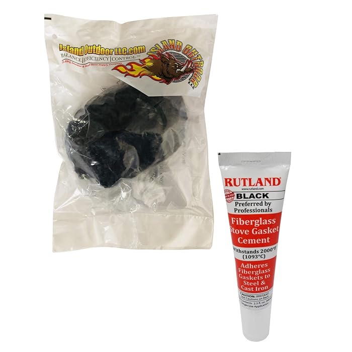 Buy LavaLock Wood Stove Replacement Gasket & Glue for Woodburning