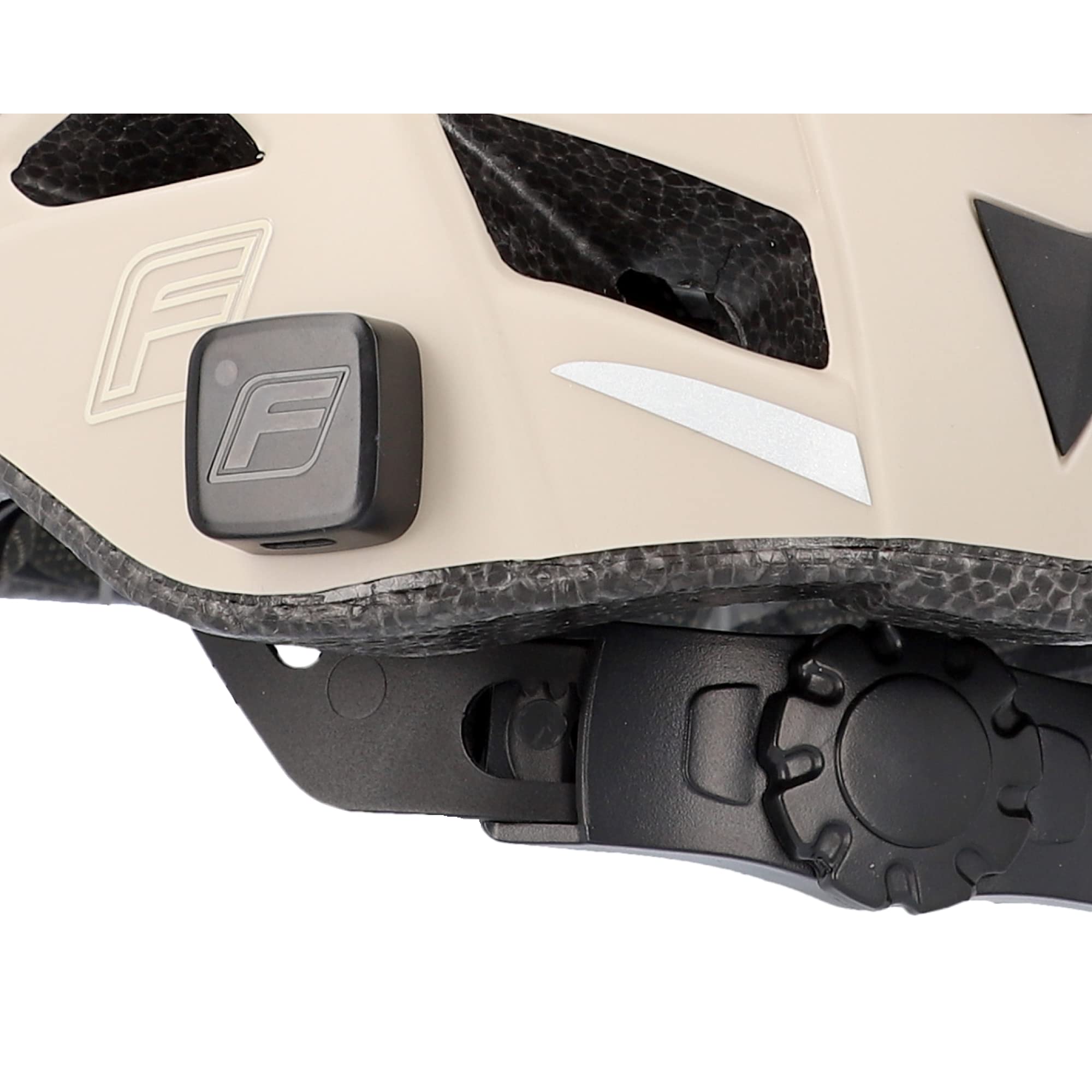 Fischer Erwachsene Fahrradhelm Cityhelm Urban S/M L/XL beleuchtetem Innenring-System