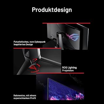asus rog swift oled pg32ucdm 32 inch 4k uhd gaming monitor 240 hz 0.03 ms gtg g-sync freesync adaptivesync 10-bit displayhdr 400 qd 16: 9 3840 x 2160 dp 1.4 hdmi