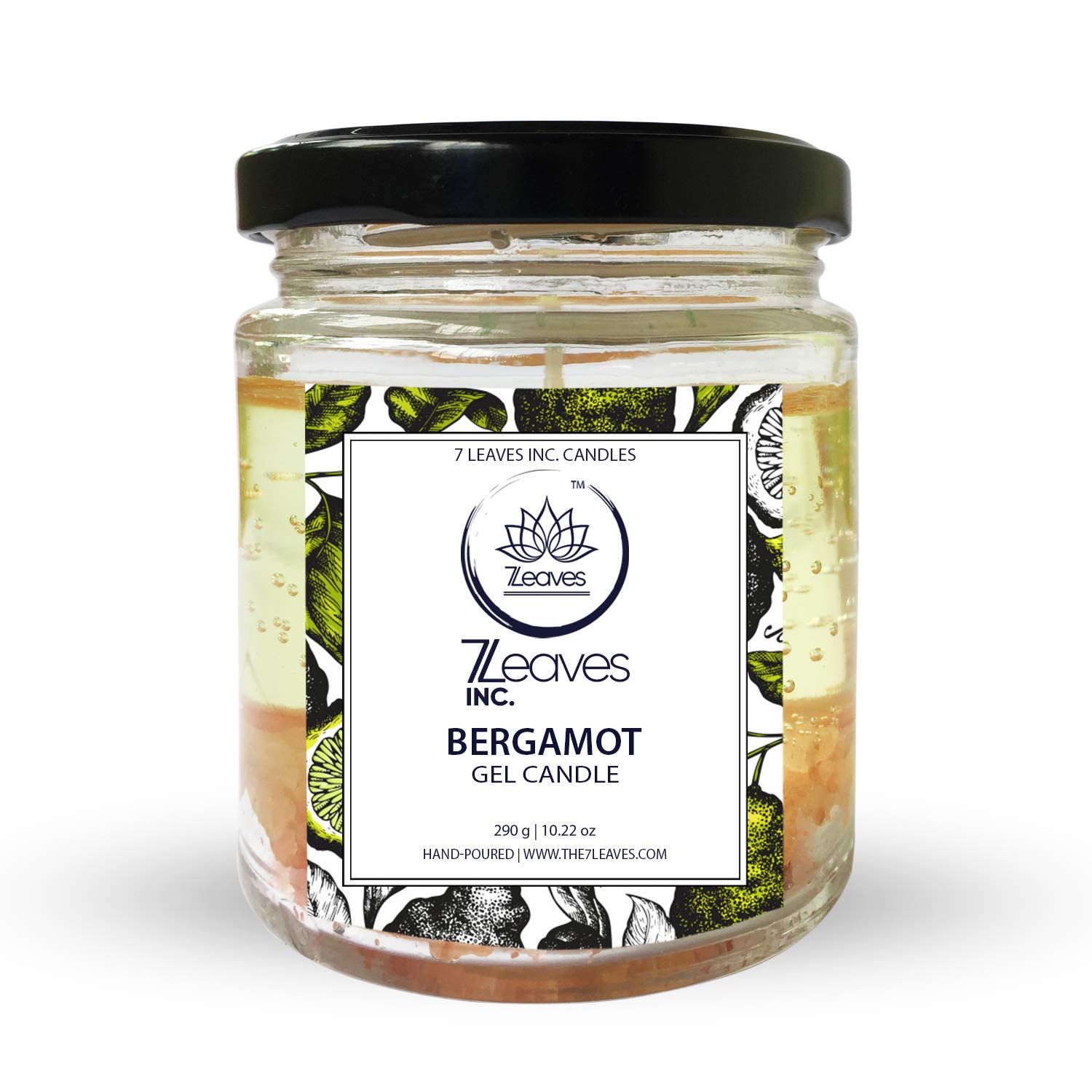 Himalayan Salts Gel Candle 290gm (Bergamot)-image-23