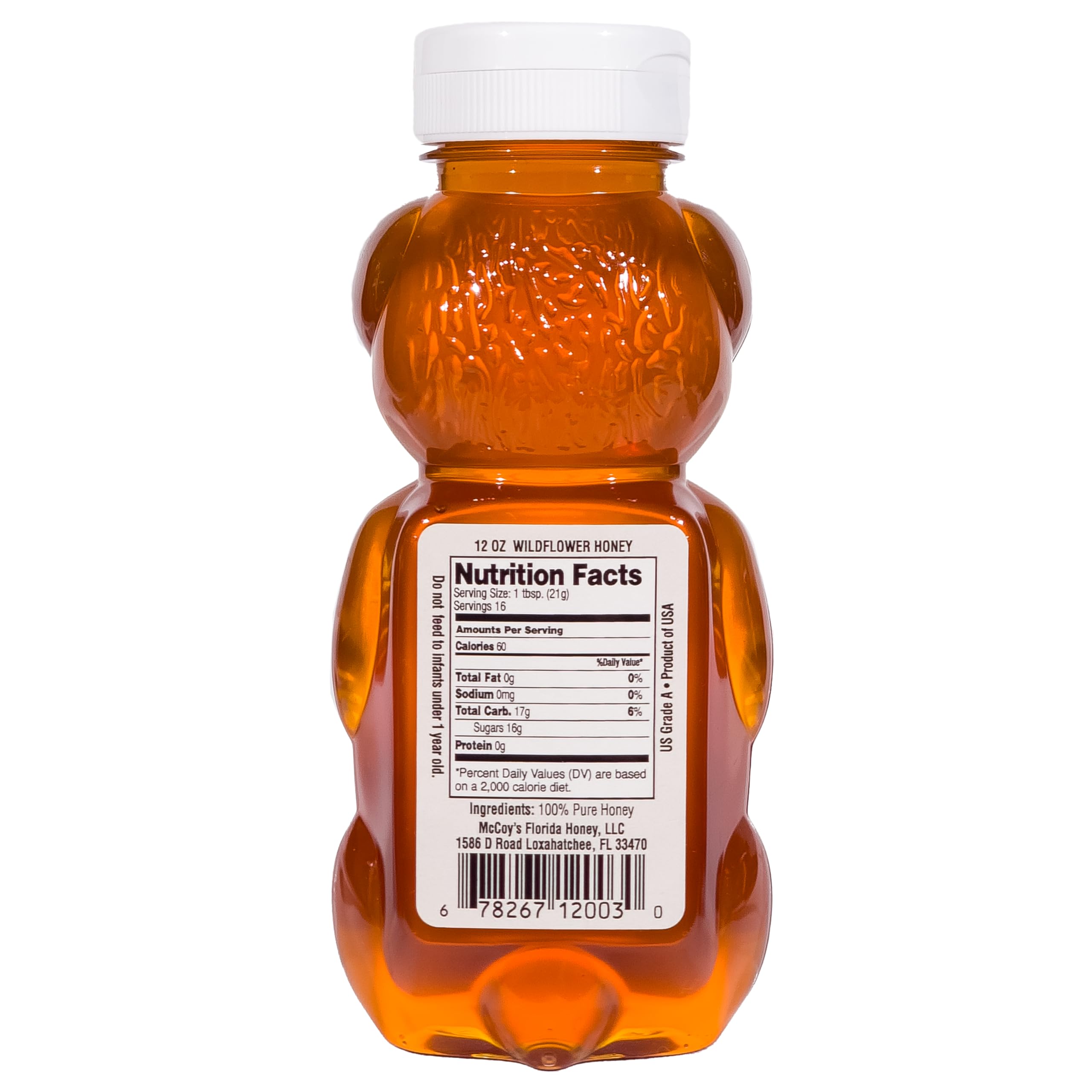 Amazon.com : McCoy's Honey - 100% Pure, All-Natural, Raw Honey
