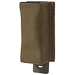 VISMIX Pistol Magazine Pouch, Single 9mm Mag Pouch with Quick Release Kydex Insert and MOLLE System Compatible