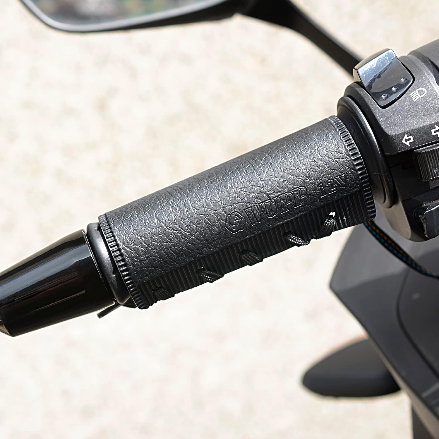 BikeMaster Removable Heated Grip Covers Automotive