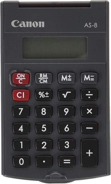 Canon AS-8 Calculatrice de fonction standard