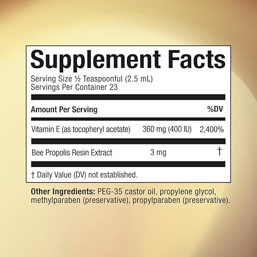 Miniatura 8 de Apoyo inmunológico con propóleo de abeja y vitamina E Alivia las áreas secas, apoya la defensa inmunitaria tópica, suaviza la piel agrietada, nutre