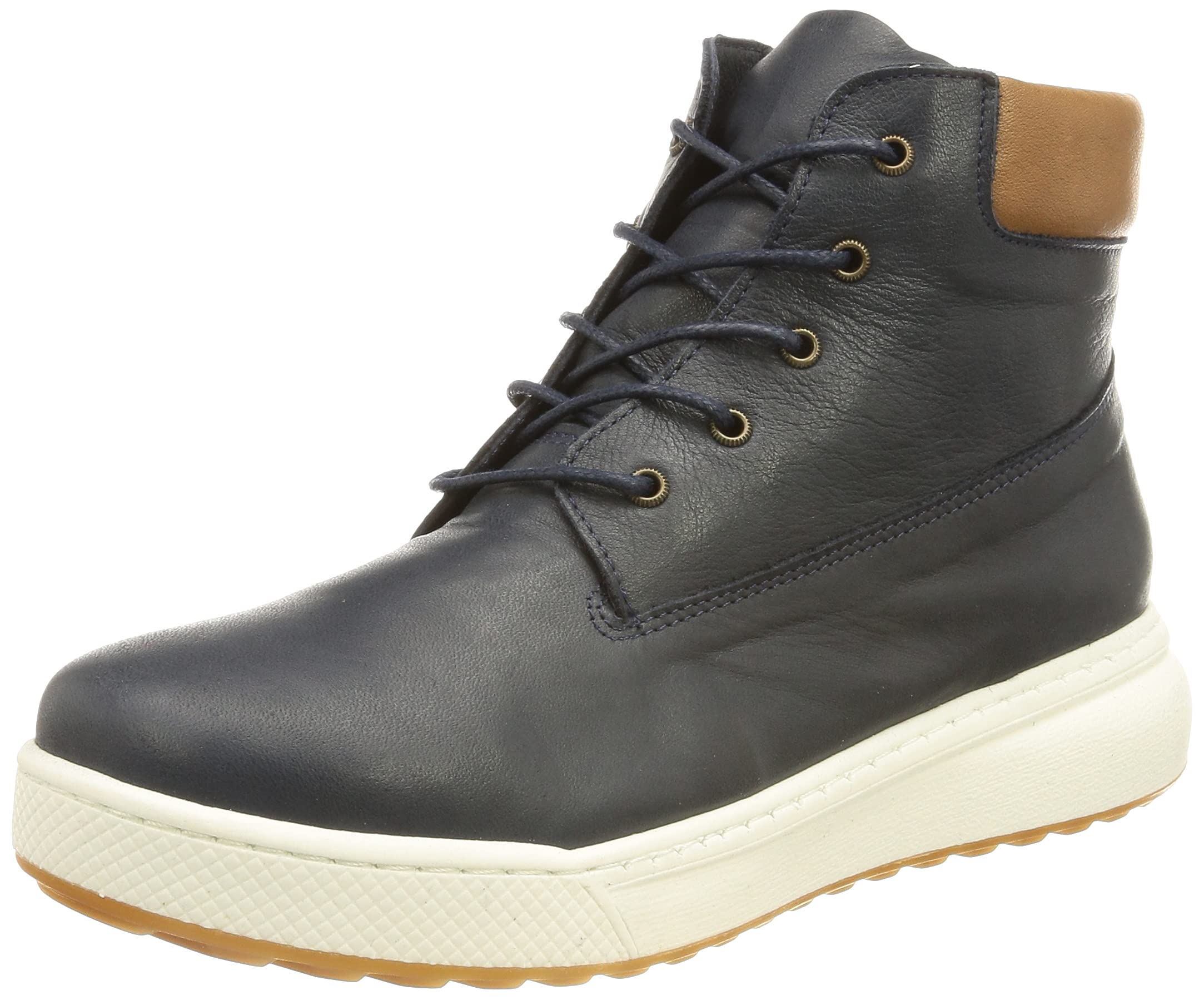 Andrea Conti Damen 0340008 Sneaker, dunkelblau-braun, 36 EU
