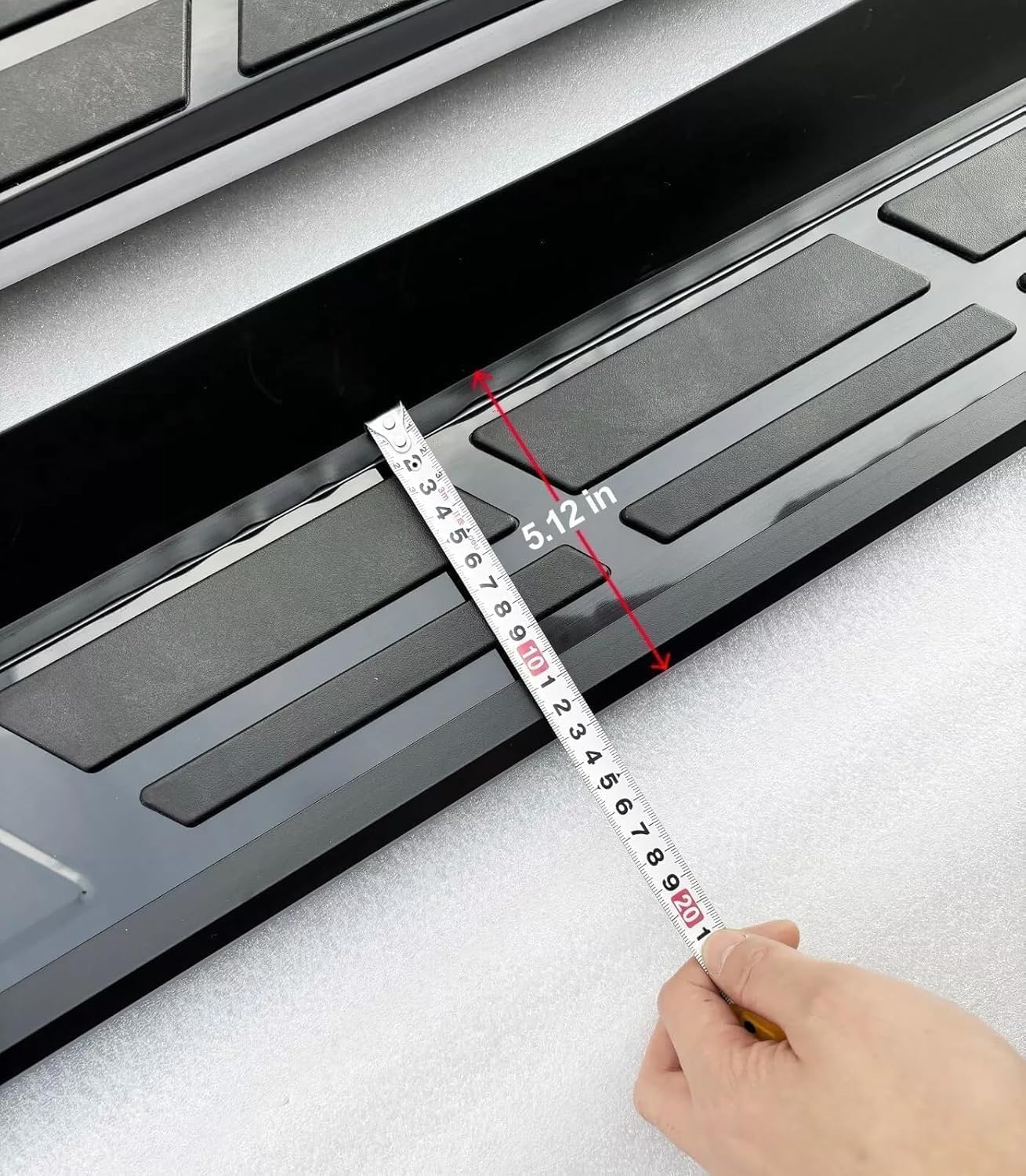 2Pcs Fixed Running Boards Side Steps Foot Protector Bar with Brackets Black Fits for Kia EV9 2024 2025 2026