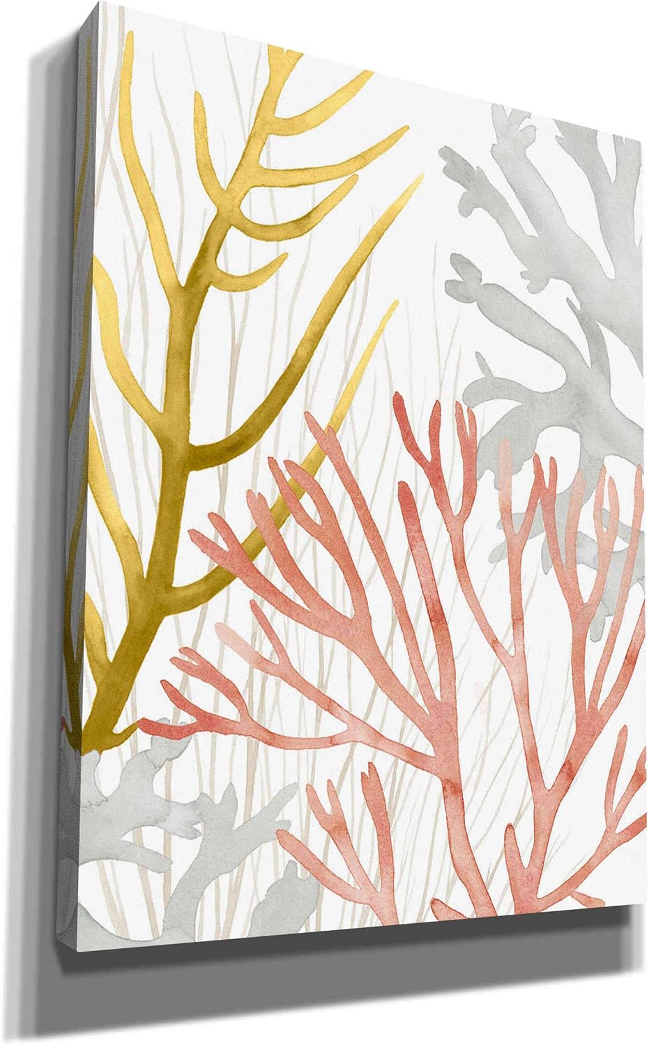 Epic Graffiti 'Desert Coral II' by Grace Popp Canvas Wall Art, 12"x16"