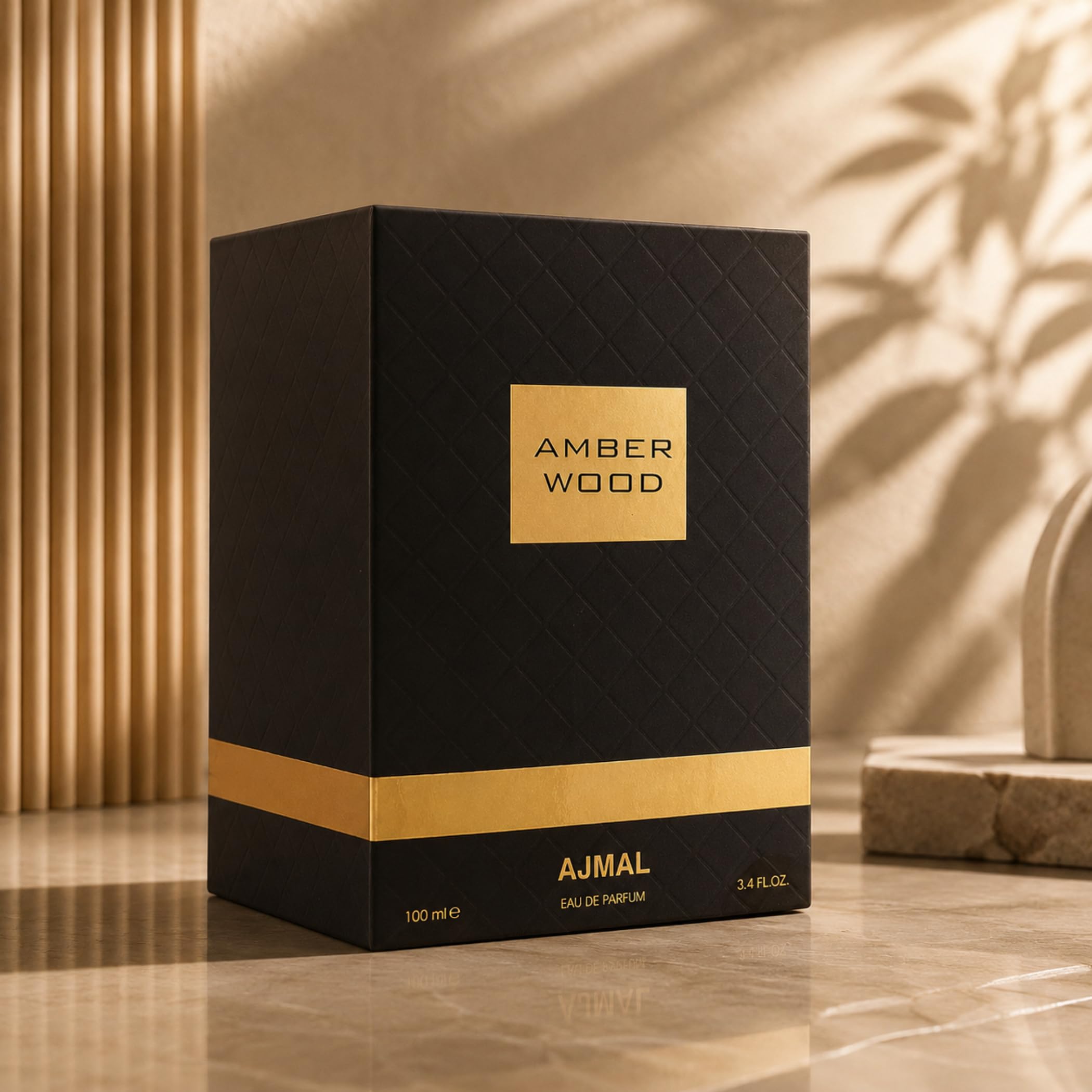Amazon.com : Ajmal Amber Wood EDP for Men & Women, 3.4 fl oz / 100