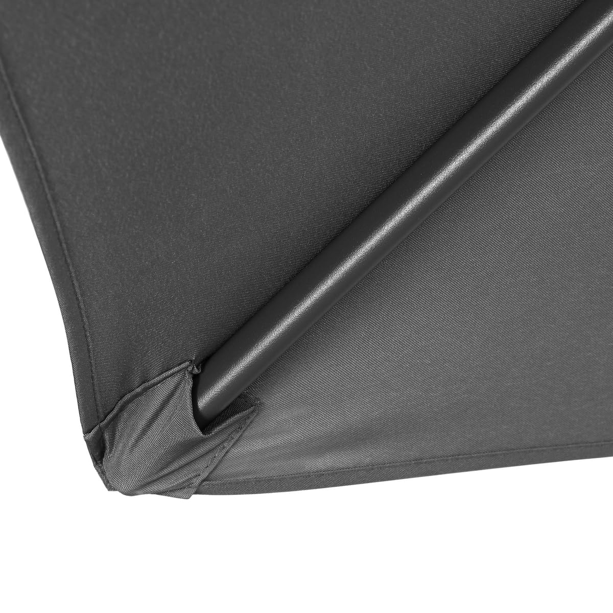 Kingsleeve Ombrellone da Balcone 200 cm UV 80+ Inclinabile | 2 Metri, in Alluminio, da Giardino, Spiaggia, Terrazza, Parasole, Regolabile, con Custodia