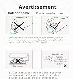LiCB CR1632 Batteria Bottone al litio 3V, confezione da 10 - 6