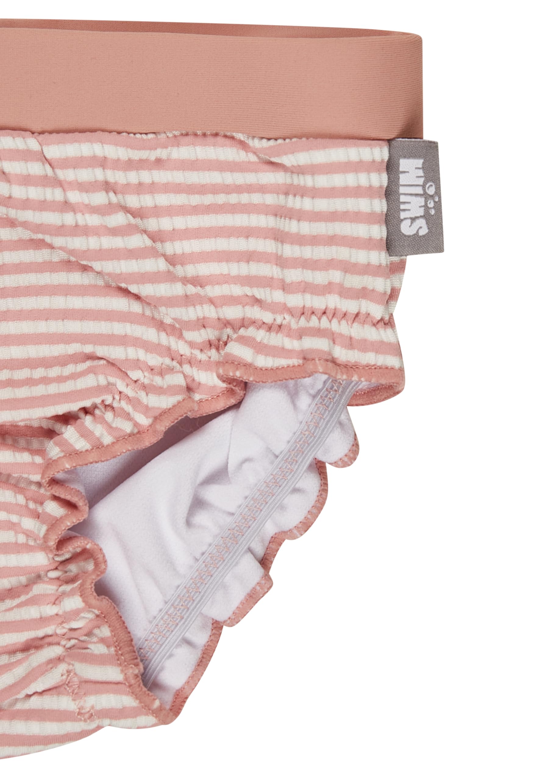 Sterntaler Badehose Seepferdchen – Baby- & Kinderschwimmhose aus Bademodenstoff mit Elasthan, Seepferdchen-Druck, Seersucker-Optik, Kordelzug und UV-Schutz 50+ – Zartrosa, Größe 116