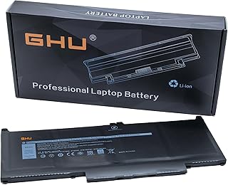 Batería GHU MXV9V para Dell Latitude 5300 5310 7300 7400 Serie Inspiron 7300 2-en-1 7306 2-en-1 Serie 5VC2M, 05VC2M, 829MX, 0829MX, P96G, P97G, P99G, P100G, P96G001, P97G001, [7.6V / 60Wh]