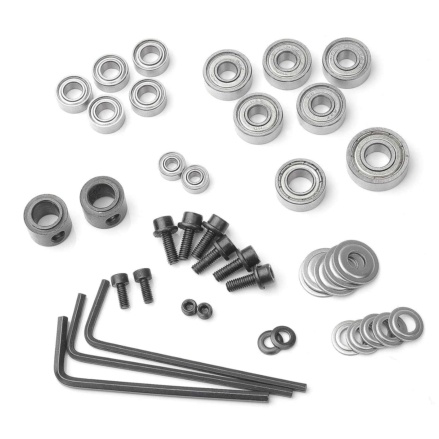 KOWOOD 24 Pieces Router bit Bearing Replacement Set KA-001 (for: 12B 12P 15M 15Plus 24A 24X(B) 35B 40A 70A): Tools & Home Improvement