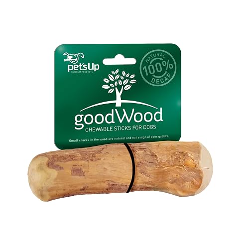 GoodWood - Bastón masticable con Forma de árbol de café, tamaño pequeño