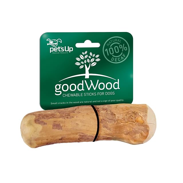GoodWood - Bastón masticable con Forma de árbol de café, tamaño pequeño