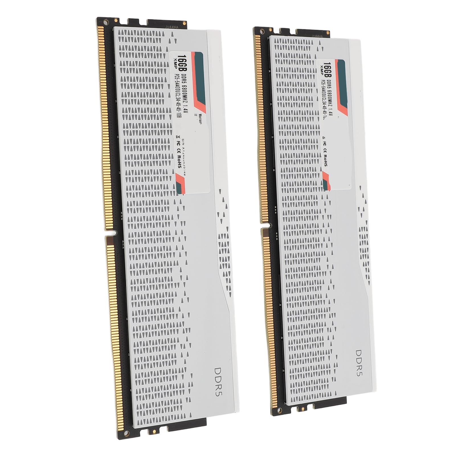 Modulo di Memoria PC Ad Alta velocità DDR5 RAM 32 GB 6800 MHz per Giochi Desktop e produttività 2 X 16 GB