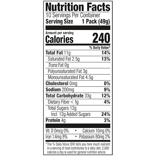 Miniatura 2 de Galletas de sándwich Lance, mantequilla de maní Nekot, 10 paquetes envueltos individualmente, 6 galletas cada uno