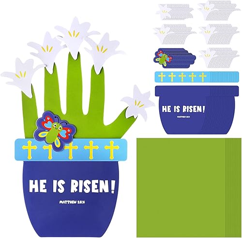 Vista 29 de Syhood Juego de 24 piezas de manualidades de Daniel and The Lion's Den, escuela dominical VBS, manualidades religiosas de Pascua, bricolaje Daniel