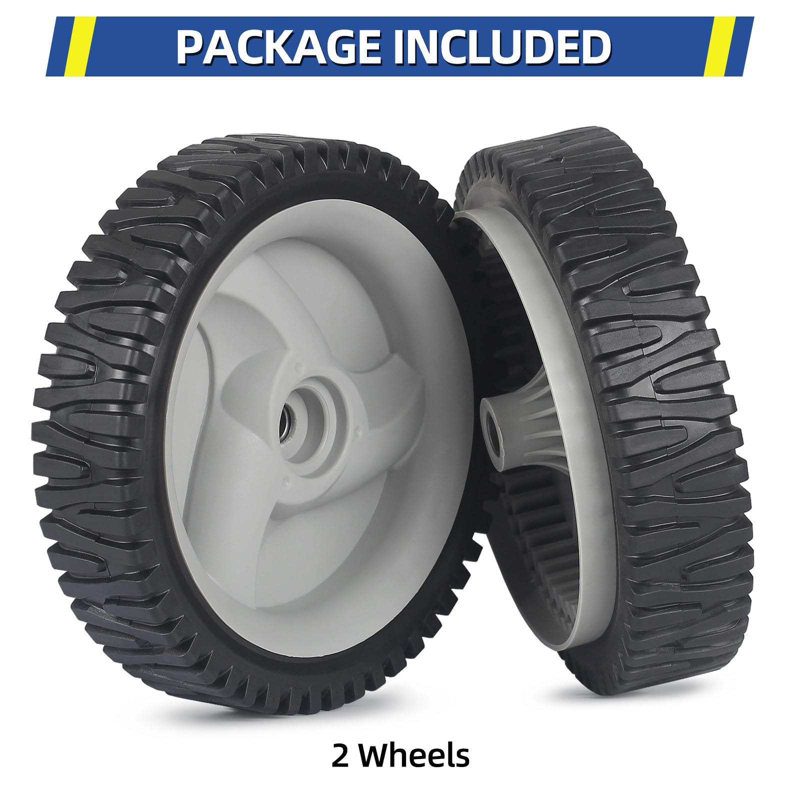 Ruedas delanteras para cortacésped Craftsman Husqvarna y HU 583719501 194231X460 | 532403111 Ruedas motrices, paquete de 2
