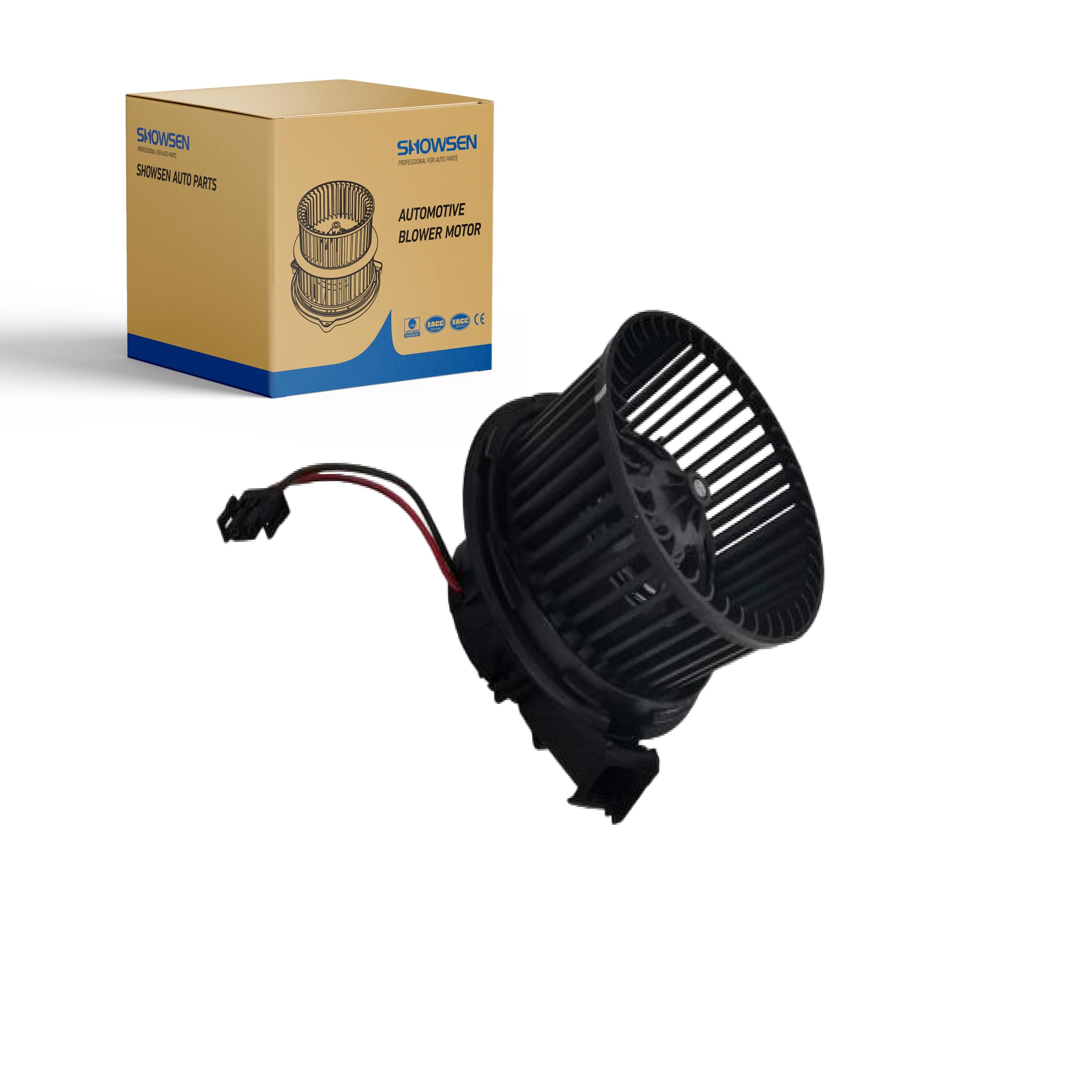 SHOWSEN PM4030 AC Heater Blower Motor W/Fan Fit 08-09 Mercedes-Benz C230