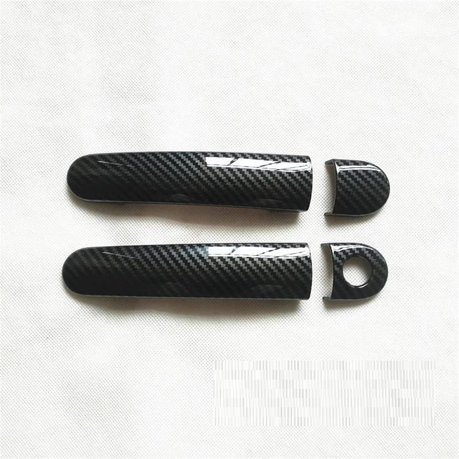 Kjhopy A Car Trim Exterior Door Handles Cover Protection Sticker Ccessories For Seat For Ibiz 6J Mk4 6L Mk3 Fr For Cupr 04-10 Exterior Door Handle(A)