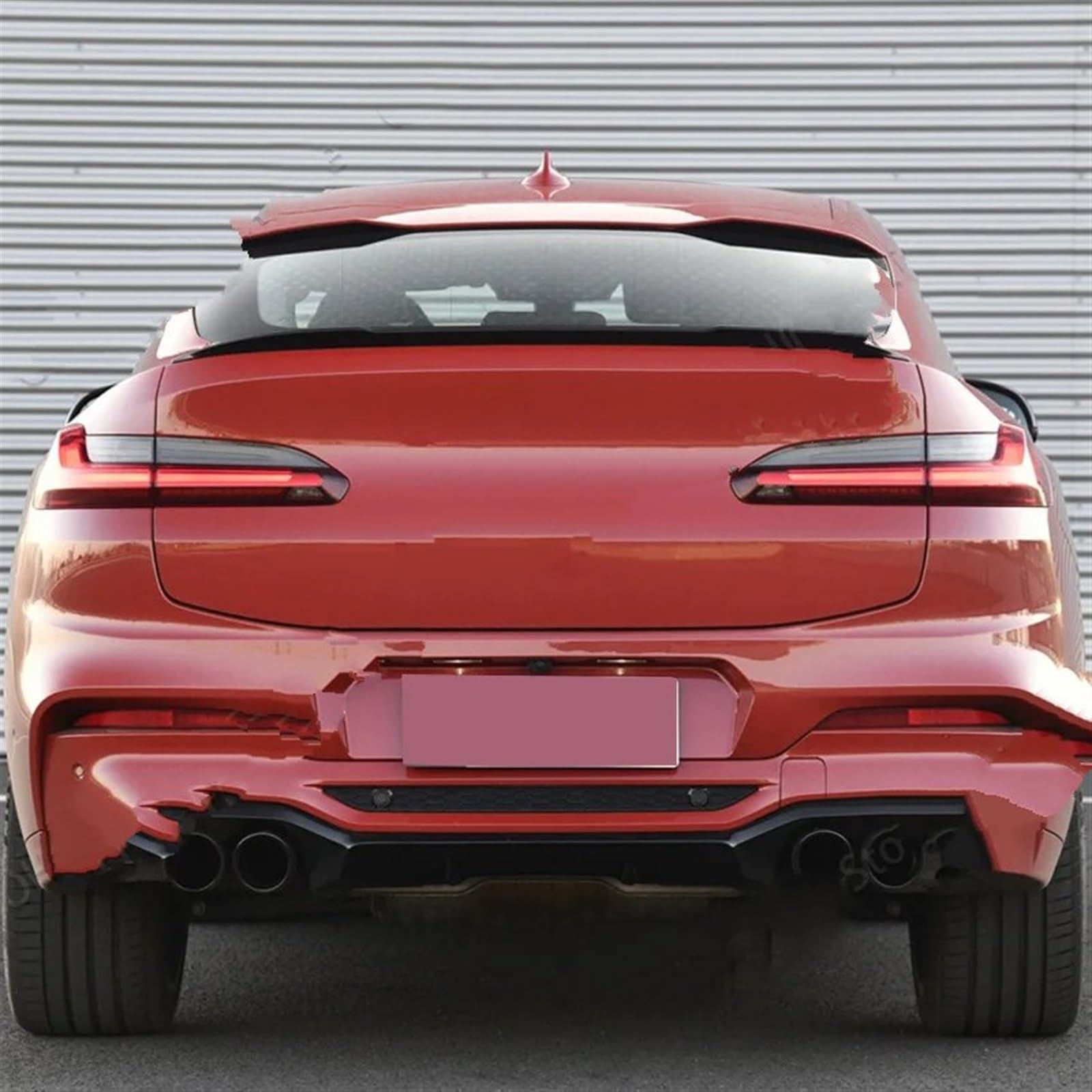 AMAIR Ailerons Arrière de Voiture pour BMW X4 G02 Spoiler 2019 2020 2021 X4 M,Voiture Toit Arrière Coffre Becquet Voiture Accessoires