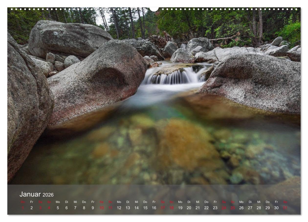 Korsika - Faszinierende Landschaften (Wandkalender 2026 DIN A2 quer), CALVENDO Monatskalender: Korsika ist immer eine Reise wert. (CALVENDO Natur)