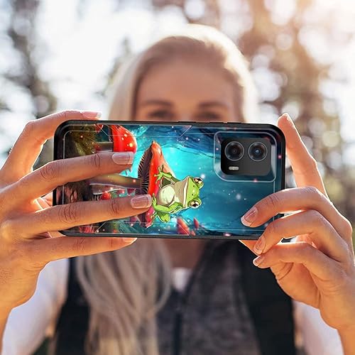 Miniatura 7 de Funda para Moto G 5G 2023, probada en caídas de grado militar, resistente, resistente, resistente, a prueba de golpes, funda protectora para