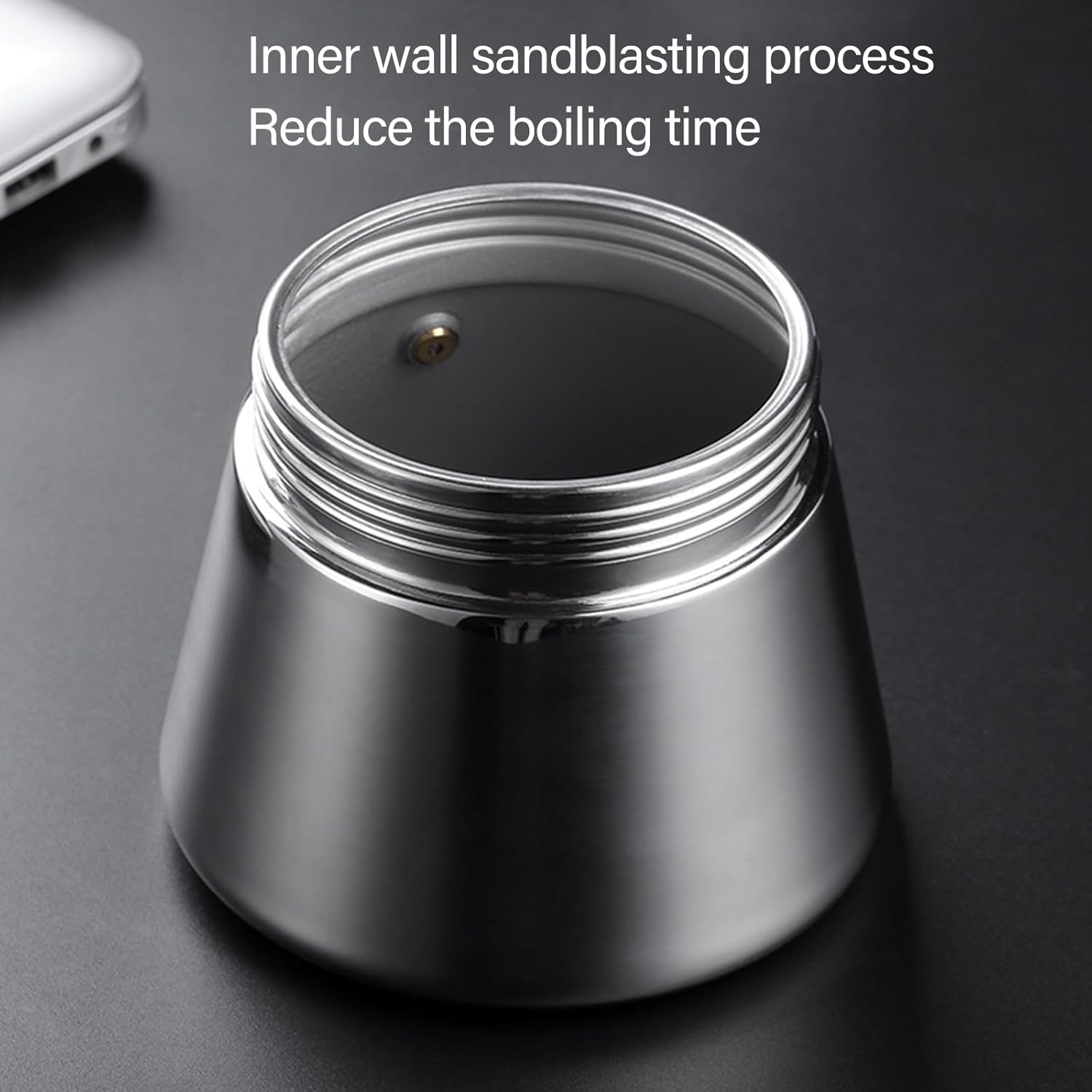 Camping Friendly Espresso Coffee Pots for Kitchen Use High Pressure Extraction Espresso Maker with Handle Coffee Enthusiasts