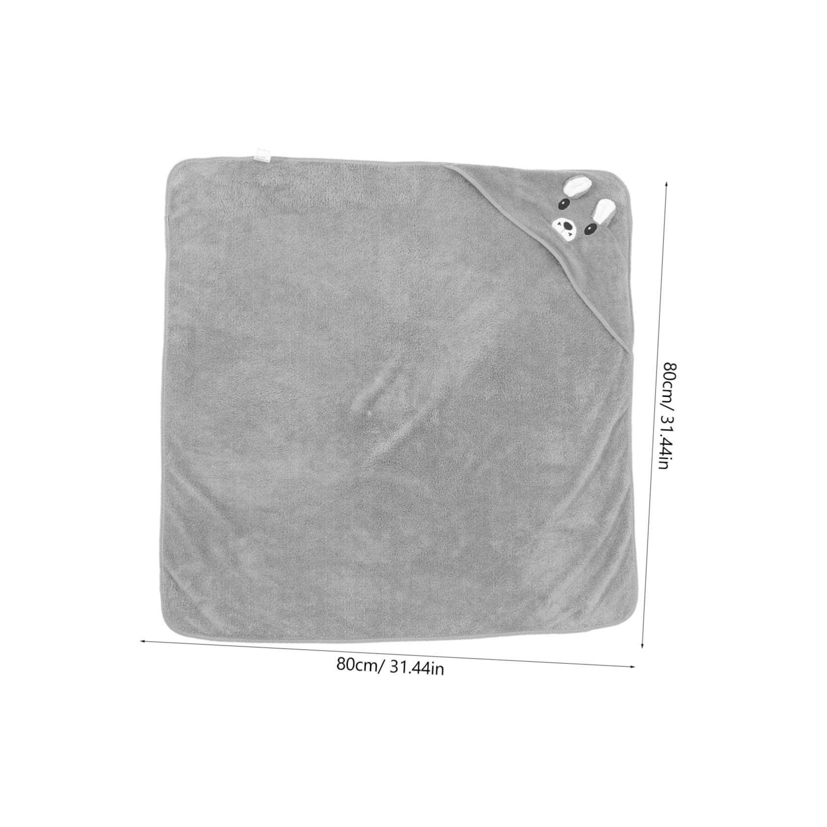 SUPVOX Baby Hooded Towel Absorbent Bath Towel Pattern Boys and Girls Shower Robe