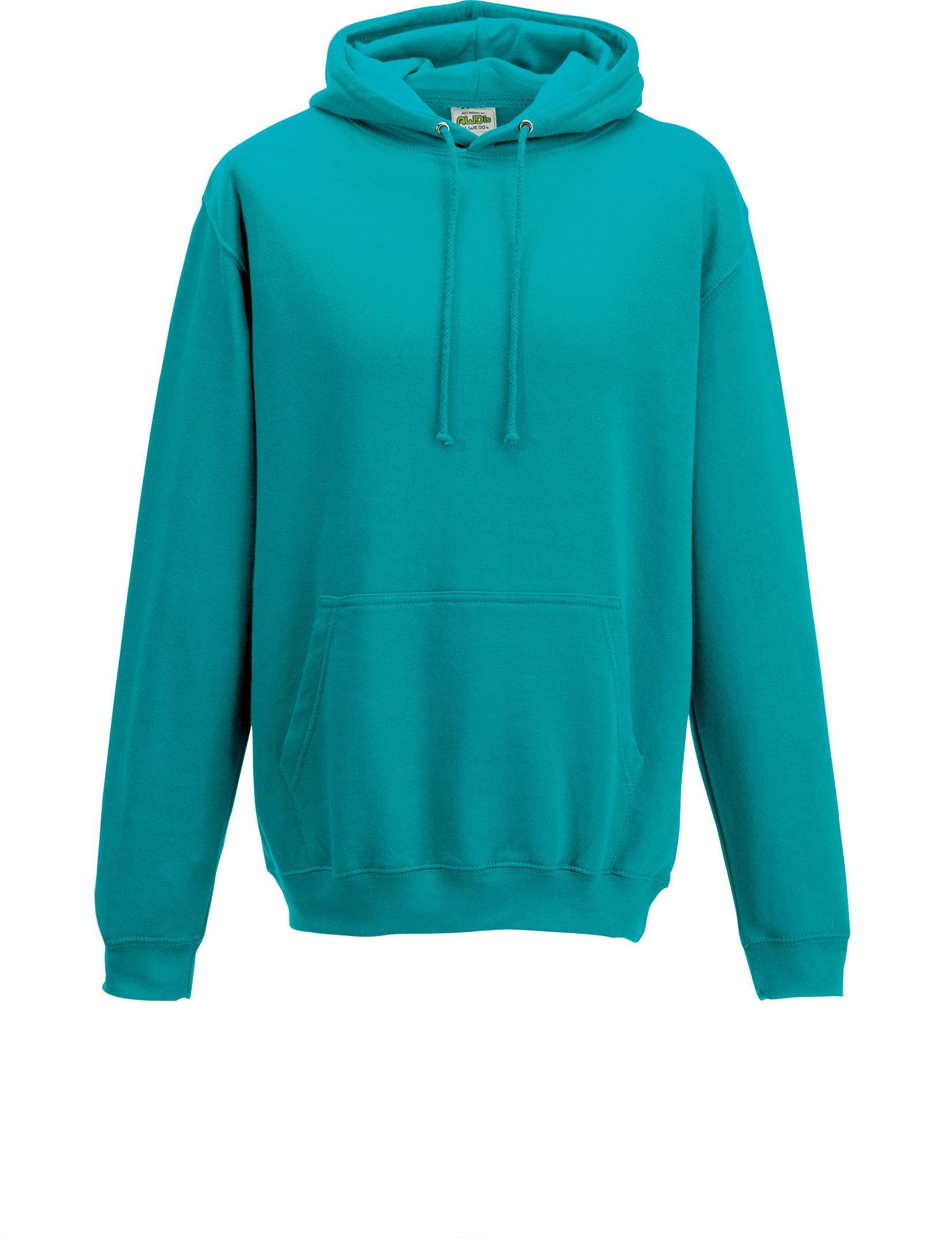 Just Hoods College Hoodie, Hawaiian Blue