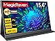 MAGICRAVEN モバイルモニター 15.6インチ 1080P モバイルディスプレイ - ポータブルモニター ゲームモニター IPS液晶パネル 1920x1080 FHD モニター 持ち運び 軽量 薄型 USB C/mini HDMI付き スタンドカバー スマホ/PC/Mac/XBOX/PS4/Switch/など対応