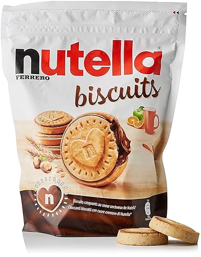 Nutella Sandwich Biscuits - Bolsa resellable de 10.72 oz (1 unidad)