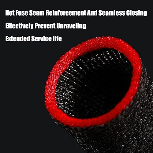 Miniatura 2 de Mangas de dedo para juegos (6 paquetes) para el pulgar del control de juegos de teléfono PUBG, League of Legend, reglas de supervivencia, cuchillos