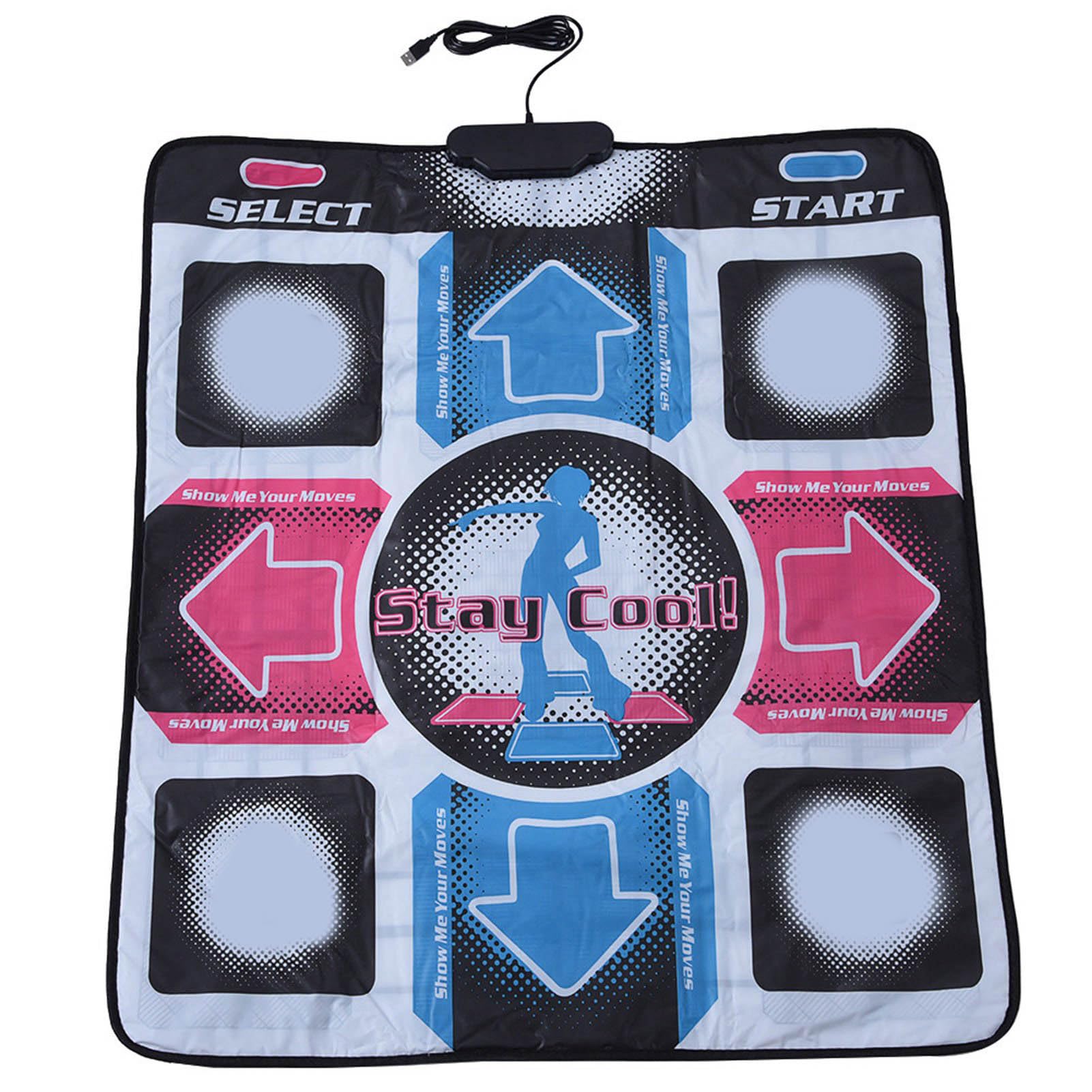 LUCKDANO Dance Mat for NonSlip Dance Pad - A Highly Sensitive Game Pad with USB Connectivity, Compatible with Operating Systems, Durable and,